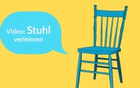 Stuhl verleimen und reparieren